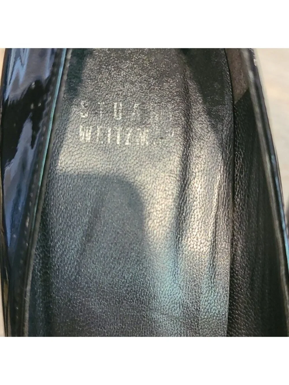 Stuart Weitzman Mae Platform Pumps Patent Leather Size 8